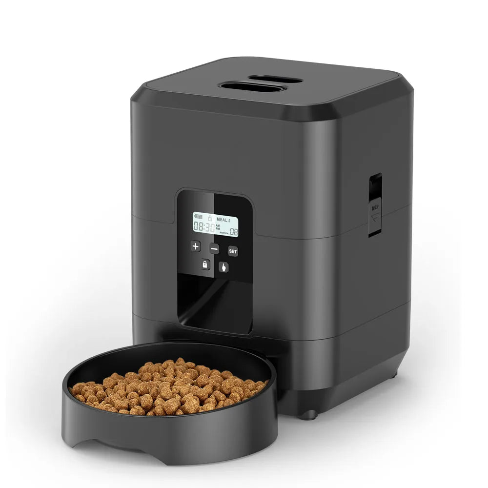 Automatic Pet Feeder, Slow Food Machine with Quantitative Automatic Dispenser for Cats and Dogs Cats Bowl
